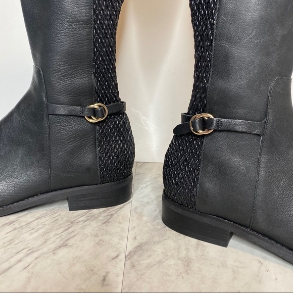 Cole Haan Isabell Stretch Leather Tall Riding Boot 6 1/2 - Picture 8 of 12